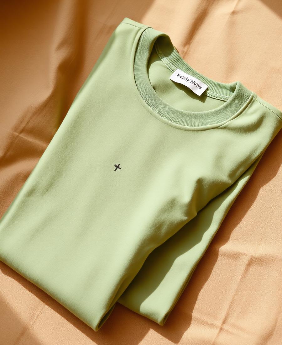 Olive Cross Tee